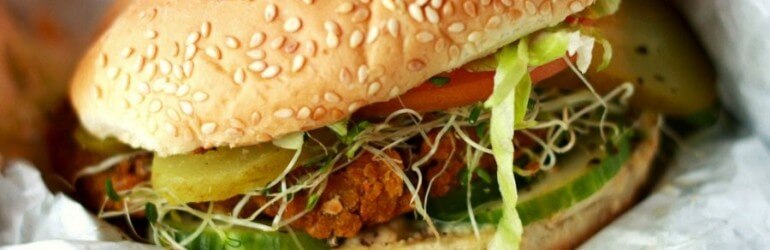 Mystic Mix Wellness Tip: A Veggie Burger as an alternative for cravings, by Dr. Oz